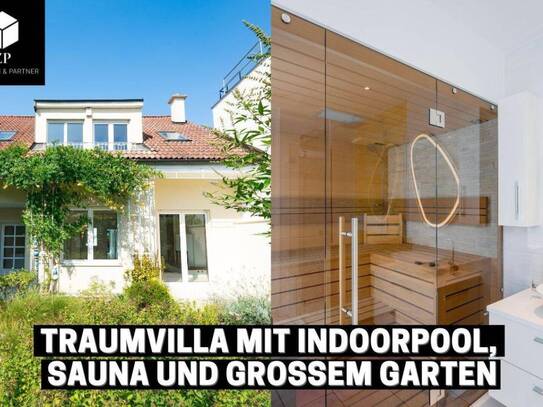 Luxuriöse Traumvilla, mit Indoorpool, Sauna, Whirlpool und Garten