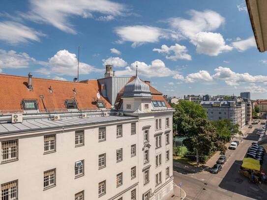 Charmante Stadtwohnung mit Weitblick