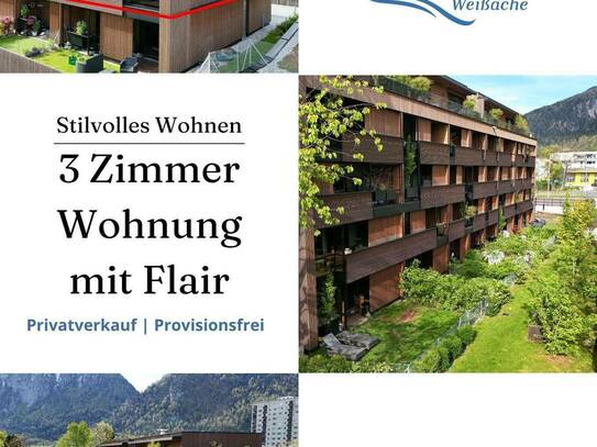 Stilvolles Wohnen in Kufstein: Provisionsfreie 3-Zimmer Wohnung mit Flair