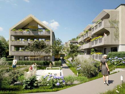 Wunderschöne, neue Gartenwohnung am Klopeiner See mit ca. 62 m² Wohnfläche, Terrasse und Eigengarten, TOP 1, EG