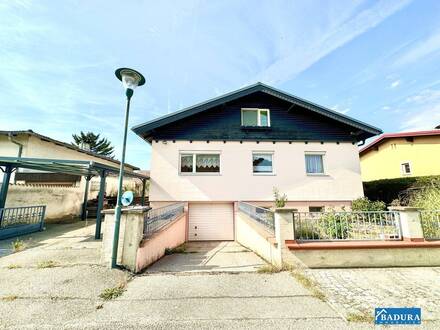 RARITÄT!!! GEPFLEGTES EINFAMILIENHAUS MIT POOL,.GROSSZÜGIGER WERKSTATT UND GARAGE FÜR 2 PKW MIT MONTAGEGRUBE.