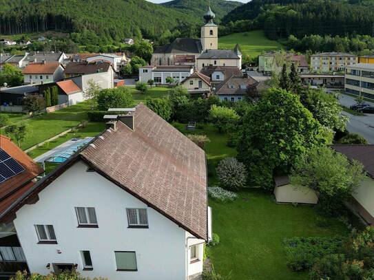 Einfamilienhaus mit Garten und Panoramaterrasse