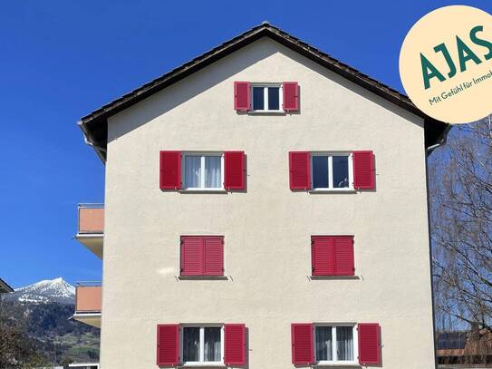 Freundliche 3-Zimmer-Wohnung in Bludenzer top Lage - noch bis August lukrativ vermietet