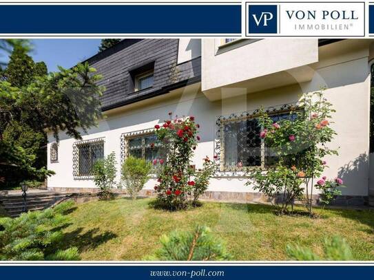 Wunderschönes Grundstück mit Villa in Grünlage von Dornbach