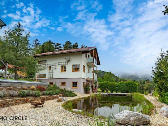 ++SCHÖCKL-OASE++Einfamilienhaus mit privatem Schwimmteich und Bergblick, nahe Sankt Radegund