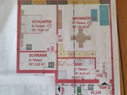 nähe Bad Tatzmanndorf: neuwertige Wohnung mit großem Balkon - auf Wunsch unbefristet - provisonsfrei