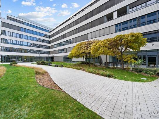 EURO PLAZA 5, Gebäude H, rund 2.900 m² Bürofläche mit Garten, Top Ausstattung