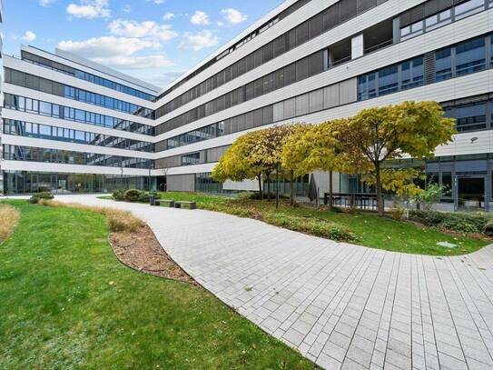 EURO PLAZA 5, Gebäude H, rund 2.900 m² Bürofläche mit Garten, Top Ausstattung