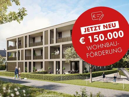 Tolle Lage in Bregenz | mit Wohnbauförderung | 3-Zimmer Terrassenwohnung (Top B06)
