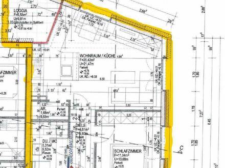 Lichtdurchflutete 2-Zimmerwohnung mit Tiefgaragen-Parkplatz