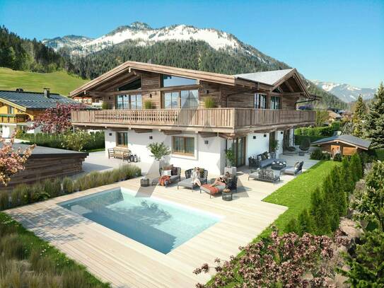 Einfamilienhaus in sonniger Lage mit traumhaften Bergblick & Pool