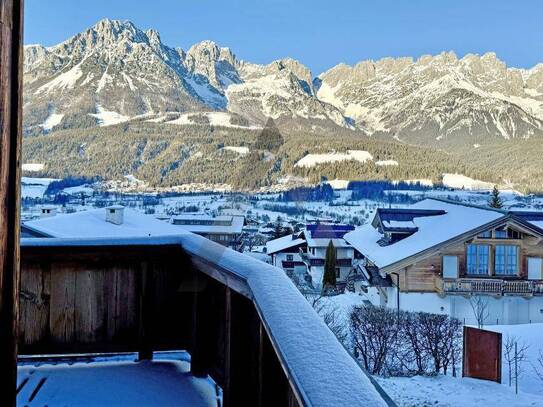 Penthouse-Maisonette mit Kaiserblick direkt an der Skipiste