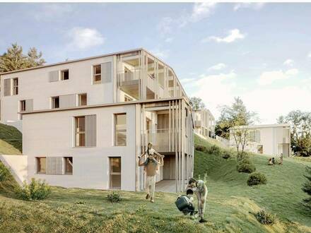 NEUBAU - moderne Doppelhaushälfte in schöner Hanglage in Viehhofen - Haus B2 - 130 m²
