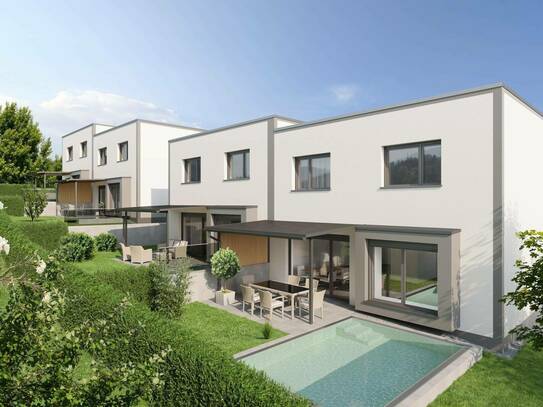Moderne Doppelhaushälfte im Grünen ! Naturnahes Wohnen mit zeitgemäßem Komfort