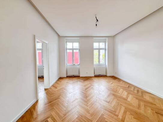 ERSTBEZUG nach Sanierung, 54,94 m2 große Zwei- Zimmer Eigentumswohnung im ALTBAU!