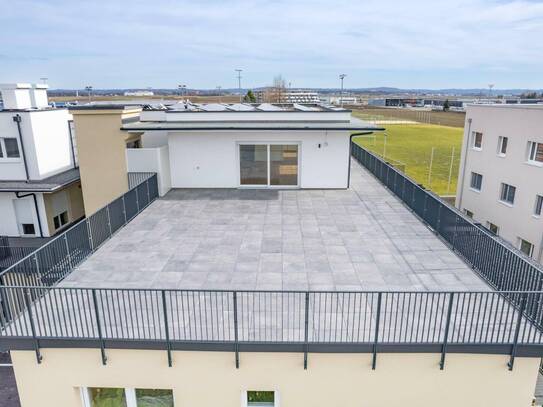 Penthouse mit sensationeller Terrasse in Unterpremstätten