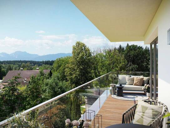 Am Hödlwald: Neubau Terrassen-Wohnung mit Aussicht