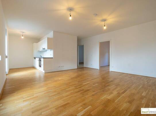Beeindruckend aufgeteilte 3 - Zimmer Dachgeschoss Wohnung mit 2 Terrassen & EWE Einbauküche inkl. Geräte - optional Gar…
