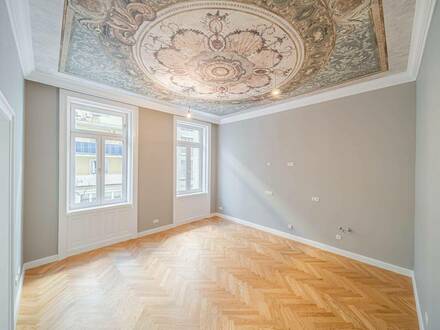 PROVISIONSFREI - EINZIGARTIGE 3-Zimmer-Wohnung (inkl. LOGGIA) nahe U4 PILGRAMGASSE mit historischem Flair | ERSTBEZUG N…