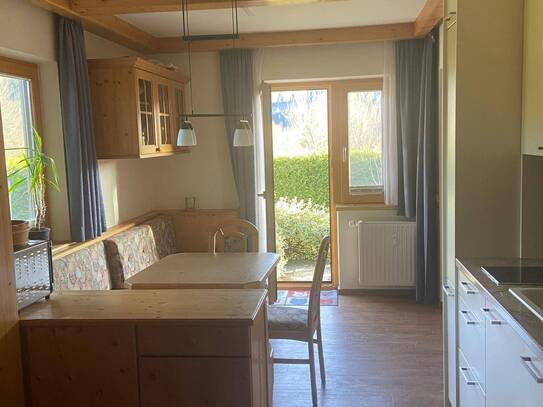 Gemütliche Kleinwohnung mit Terrasse und Garten in Aich-Assach Skigebiet Amadé, Freizeitsee