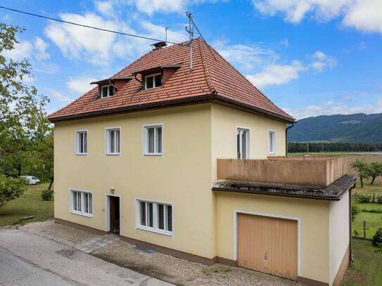 Südkärnten: Sonnige Landwirtschaft mit Wohn- & historischem Bauernhaus