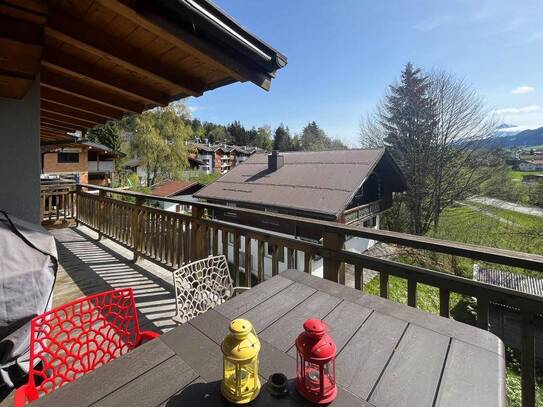 Gemütliche Dachgeschosswohnung mit Bergblick - Ellmau