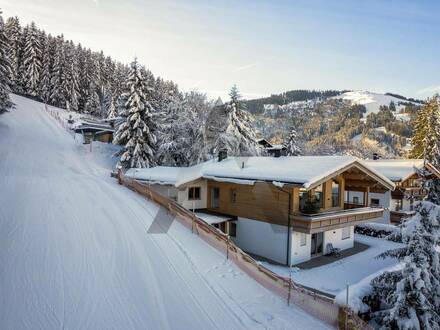 Ski in / Ski out: Einfamilienhaus mit fantastischem Kaiserblick