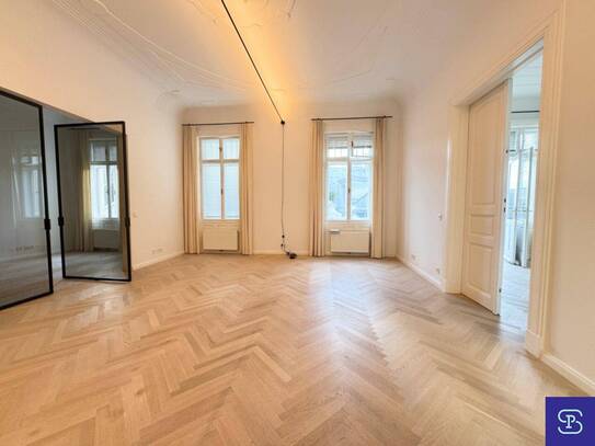 Provisionsfrei: Exklusiver 132m² Altbau mit Einbauküche Nähe Spittelberg - 1070 Wien