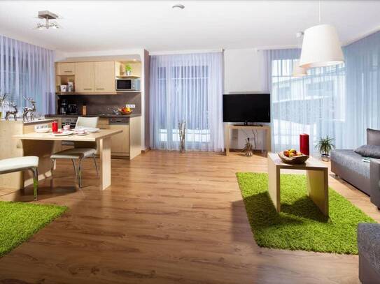 Apartment mit 1 Schlafzimmer im Erdgeschoß