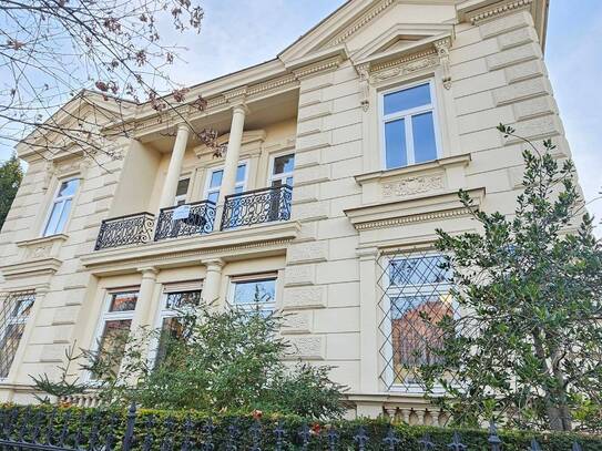 Elegante 3-Zimmerwohnung mit großen Garten in klassischen Villa im Zentrum von Mödling zu vermieten