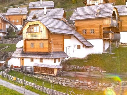 Variantenreiches Luxus-Alm-Chalet