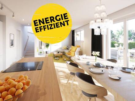 INSPIRIERENDE DOPPELHAUSHÄLFTE MIT PHOTOVOLTAIK-ANLAGE