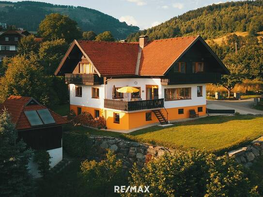 Großzügiges Einfamilienhaus mit tollem Ausblick in St. Urban nahe Feldkirchen.