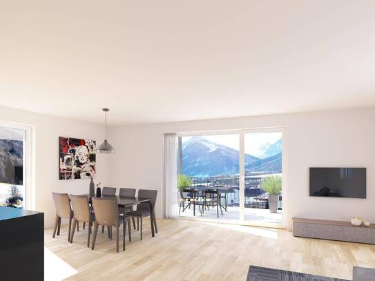Große Dachgeschosswohnung mit herrlicher Aussicht