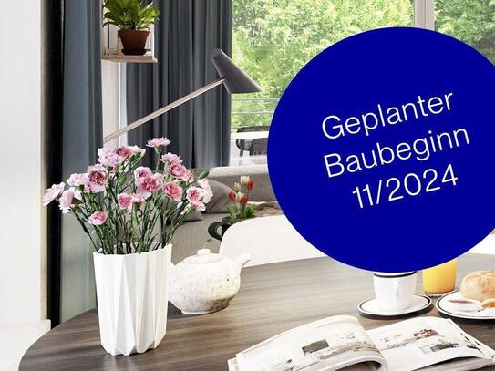 3-Zimmer-Wohnung im 2.OG mit großer Sonnenterrasse und Weitblick