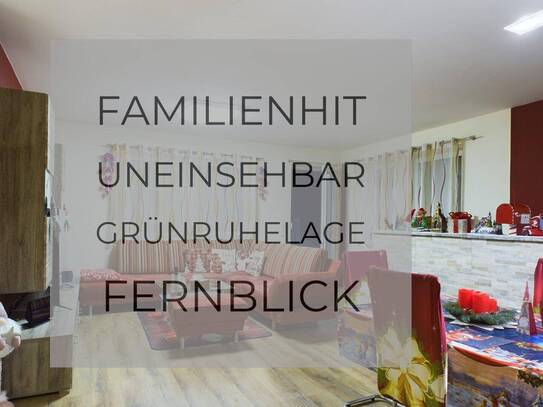 Familientraum - unverbaubare Grünruhelage mit Fernblick