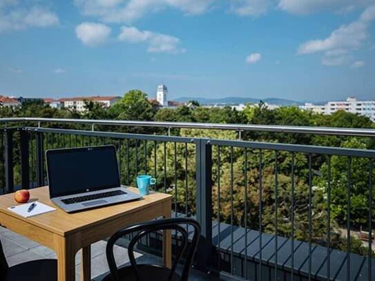 Beautiful studio with balcony