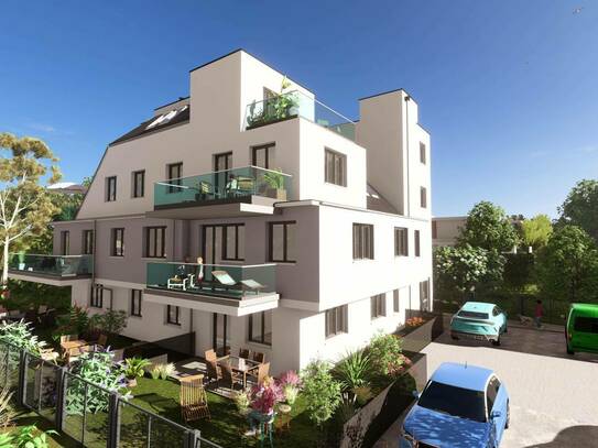 Eigentumswohnung mit 2-Zimmer und Balkon - Top 4 - Grünlage - schlüsselfertig - Lift - provisionsfrei - barrierefrei