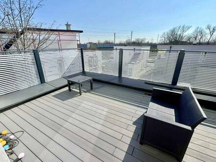 Modernes Wohnen mit Garten und Dachterrasse in zentraler Lage in Baden