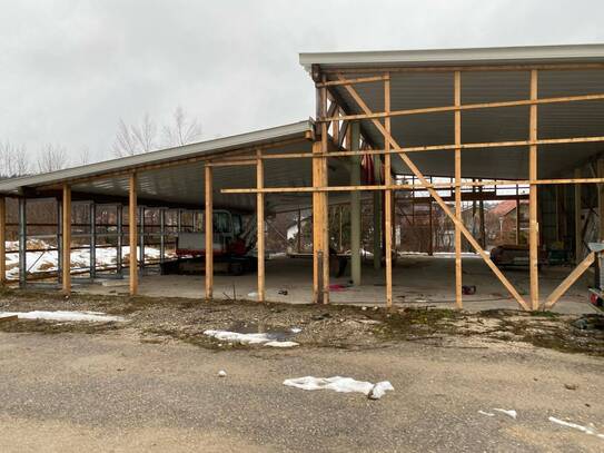 Lagerhalle / Maschinenhalle zum Selbstaufbau