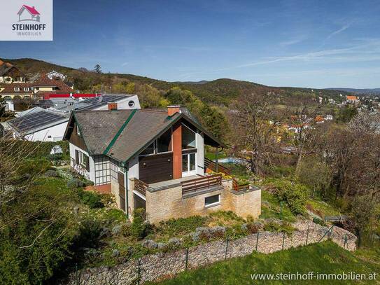 Traumblick am Eichkogel! Mödling und Wien zu Ihren Füßen!