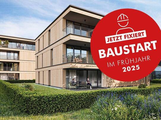 Fixer Baustart Frühjahr 2025: Herrliche 3-Zimmer Terrassenwohnung mit Wohnbauförderung (Top A06)