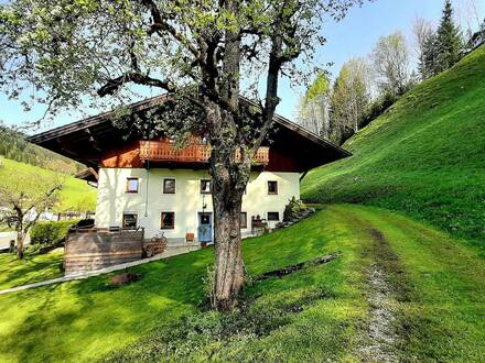 5425 Krispl/Gaißau: Uriges, sehr gepflegtes Bauernhaus mit Terrasse und Garten in friedlicher Lage