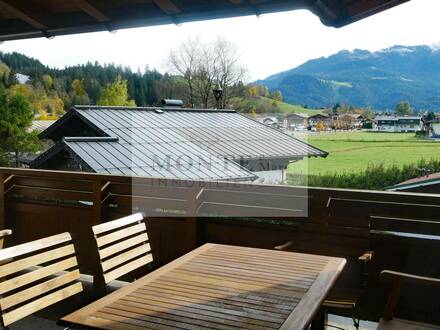 Sonnenverwöhnte Dachgeschoßwohnung mit Traumpanorama in Reith bei Kitzbühel