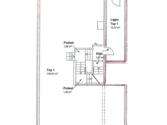 Geschäftslokal in Toplage im Zentrum von Saalfelden - 130 m²