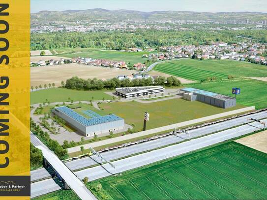 Betriebs-/Produktions- oder Lagerhallen von 59 - 311 m² Fläche Grünwall Gewerbepark Ansfelden zu vermieten, Nähe A1 (Au…