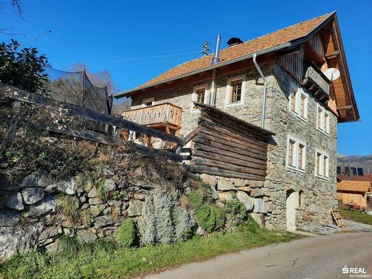 Saniertes Bauernhaus mit mit ca. 4 ha Grund - eine absolute Rarität im Maltatal