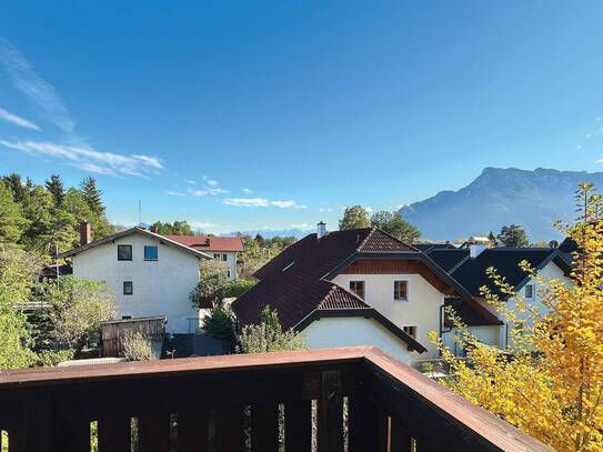 3,5-Zimmer Dachgeschosswohnung mit eigenem 150m2 großen Garten“