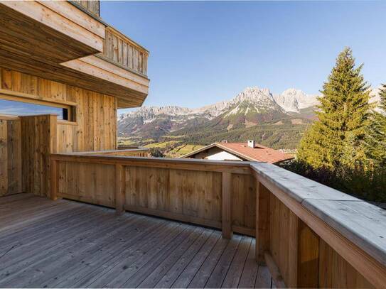 Ski-in/out: Maisonette in einmaliger Aussichtslage