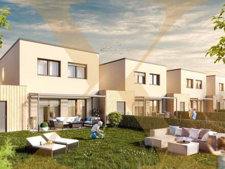 ROHBAU! Reihenhäuser inkl. Eigengarten und Parkplätze in Traun zu verkaufen! (H6)